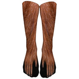 Chaussettes avec motifs pattes d'animaux