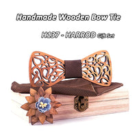 Nœud papillon en bois original pour adulte homme ET enfant - sculpté