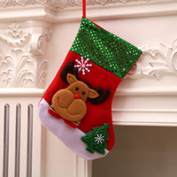 Chaussettes de Noël à accrocher à la cheminée