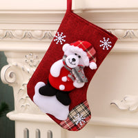 Chaussettes de Noël à accrocher à la cheminée