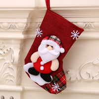 Chaussettes de Noël à accrocher à la cheminée