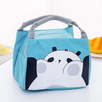 Sac isotherme pour pique nique. Lunch box avec dessins d'animaux et personnages