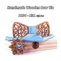 Nœud papillon en bois original pour adulte homme ET enfant - sculpté
