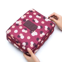 Trousse maquillage, sac de rangement cosmétiques, organiseur pour voyage
