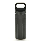Capsule d'urgence étanche en aluminium. Pour cigarettes, médicaments, briquet, billets, clés, etc