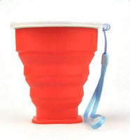 Verre rétractable / pliable pour voyage