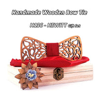 Nœud papillon en bois original pour adulte homme ET enfant - sculpté