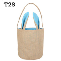 Sacs oreilles de lapin en toile de jute originaux, édition pâques