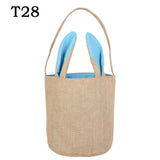 Sacs oreilles de lapin en toile de jute originaux, édition pâques