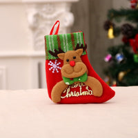 Chaussettes de Noël à accrocher à la cheminée