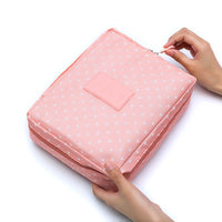 Trousse maquillage, sac de rangement cosmétiques, organiseur pour voyage