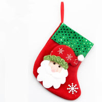 Chaussettes de Noël à accrocher à la cheminée