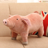 Peluche cochon rose mignon, 25 à 45cm