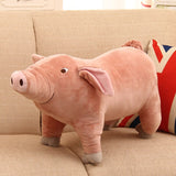 Peluche cochon rose mignon, 25 à 45cm