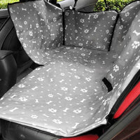 Protection sièges arrières auto pour chiens. Couverture coffre, tapis de voiture pour chien