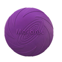 Frisbee pour chien. Jouet de forme de disque à jeter