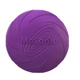 Frisbee pour chien. Jouet de forme de disque à jeter
