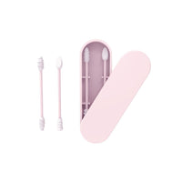 2 coton tiges réutilisables pour hygiène de l'oreille ou maquillage. Coton tige lavable.