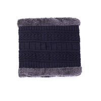 Bonnet chaud pour l'hiver pour homme avec tour de cou