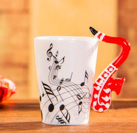 Tasses ou mug en céramique instrument 3D pour les fans de musique !
