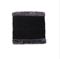 Bonnet chaud pour l'hiver pour homme avec tour de cou