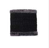 Bonnet chaud pour l'hiver pour homme avec tour de cou