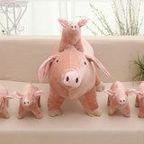 Peluche cochon rose mignon, 25 à 45cm