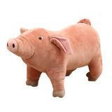 Peluche cochon rose mignon, 25 à 45cm