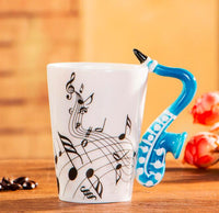 Tasses ou mug en céramique instrument 3D pour les fans de musique !
