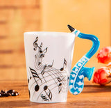 Tasses ou mug en céramique instrument 3D pour les fans de musique !