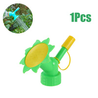 2 en 1 embout arrosoir pour bouteille d'eau, pour arroser les plantes d'intérieur