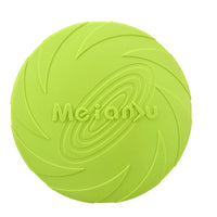 Frisbee pour chien. Jouet de forme de disque à jeter