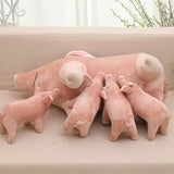 Peluche cochon rose mignon, 25 à 45cm