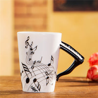 Tasses ou mug en céramique instrument 3D pour les fans de musique !