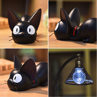 Lampes veilleuses chats noirs