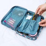 Trousse maquillage, sac de rangement cosmétiques, organiseur pour voyage