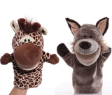 Marionnettes animaux (dont girafe et chacal pour CNV)