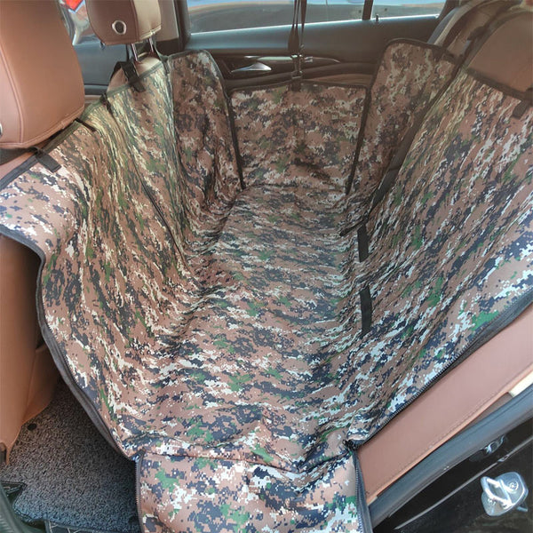 Protection sièges arrières auto pour chiens. Couverture coffre, tapis –  Stock de cadeaux