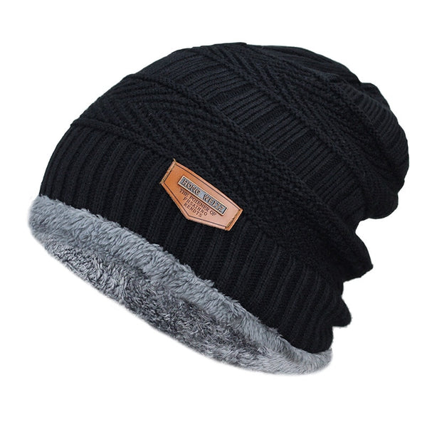 Bonnet chaud pour l'hiver pour homme avec tour de cou – Stock de cadeaux