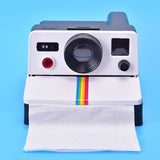 Dévidoir porte papier toilette original en forme d'appareil photo polaroid