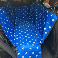 Protection sièges arrières auto pour chiens. Couverture coffre, tapis de voiture pour chien