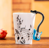 Tasses ou mug en céramique instrument 3D pour les fans de musique !