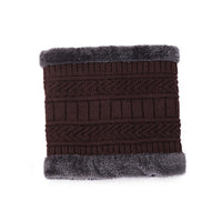 Bonnet chaud pour l'hiver pour homme avec tour de cou