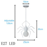 Luminaire bonhomme design LED, balançoire ou araignée, plafonnier original et moderne en métal