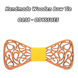 Nœud papillon en bois original pour adulte homme ET enfant - sculpté