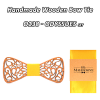 Nœud papillon en bois original pour adulte homme ET enfant - sculpté