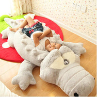 Peluche géante Crocodile Alligator de 60 à 140cm ! Énorme coussin croco