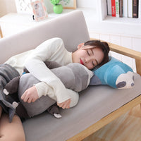 Peluche paresseux géant, énorme coussin paresseux mignon, 65 à 100cm
