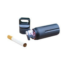 Capsule d'urgence étanche en aluminium. Pour cigarettes, médicaments, briquet, billets, clés, etc