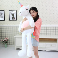 Licorne géante, énorme peluche coussin Licorne 60 et 140 cm